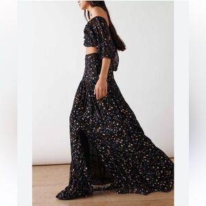 Ba&sh Thalia maxi long skirt floral bohemian